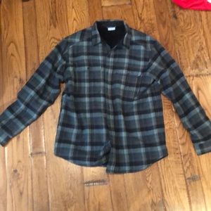 Columbia flannel with fur lining